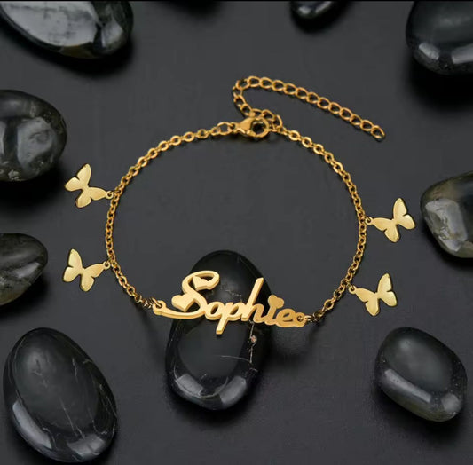 Customized Name Bracelet.